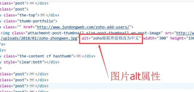 wordpress设置图片alt属性