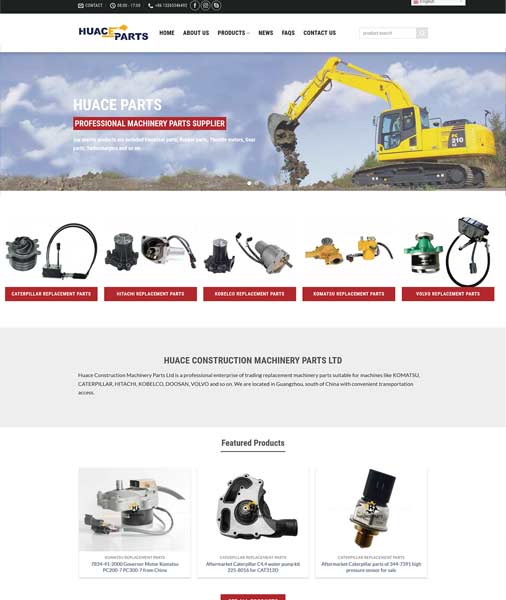 HUACE CONSTRUCTION MACHINERY PARTS LTD